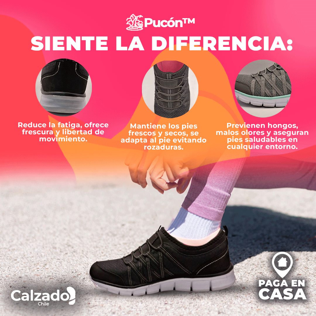 Pucon - ¡REMATE! ¡Las zapatillas más cómodas del 2025! - ¡OFERTA EXCLUSIVA! - PAGA EN CASA