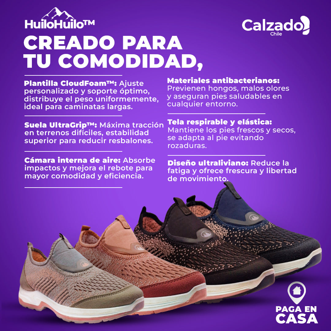 HuiloHuilo - ¡REMATE! | ¡Las zapatillas más cómodas del 2025! - ¡OFERTA EXCLUSIVA! - PAGA EN CASA