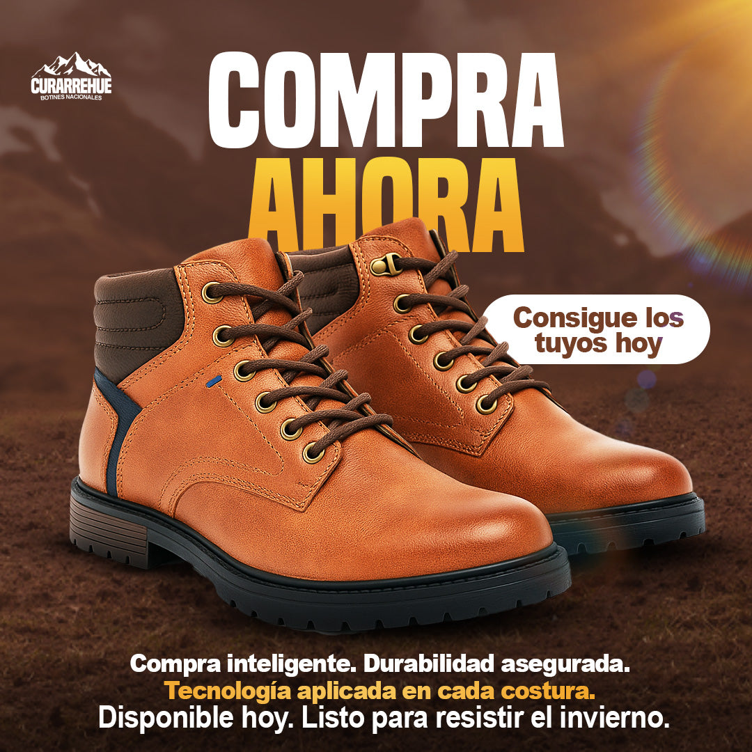 Botines Curarrehue™ – Abrigo, firmeza y estilo en un solo par