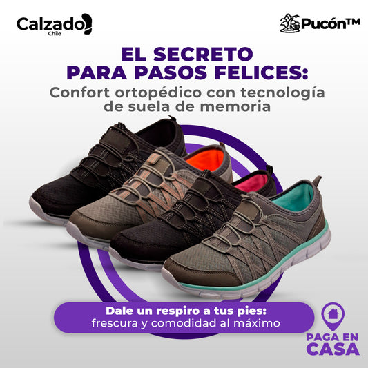 Pucon - ¡REMATE! | ¡Las zapatillas más cómodas del 2025! - ¡OFERTA EXCLUSIVA! - PAGA EN CASA