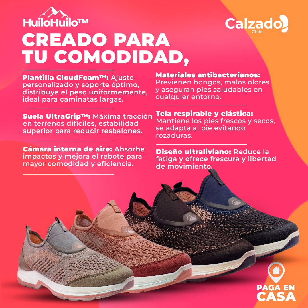 HuiloHuilo - ¡REMATE! ¡Las zapatillas más cómodas del 2025! - ¡OFERTA EXCLUSIVA! - PAGA EN CASA