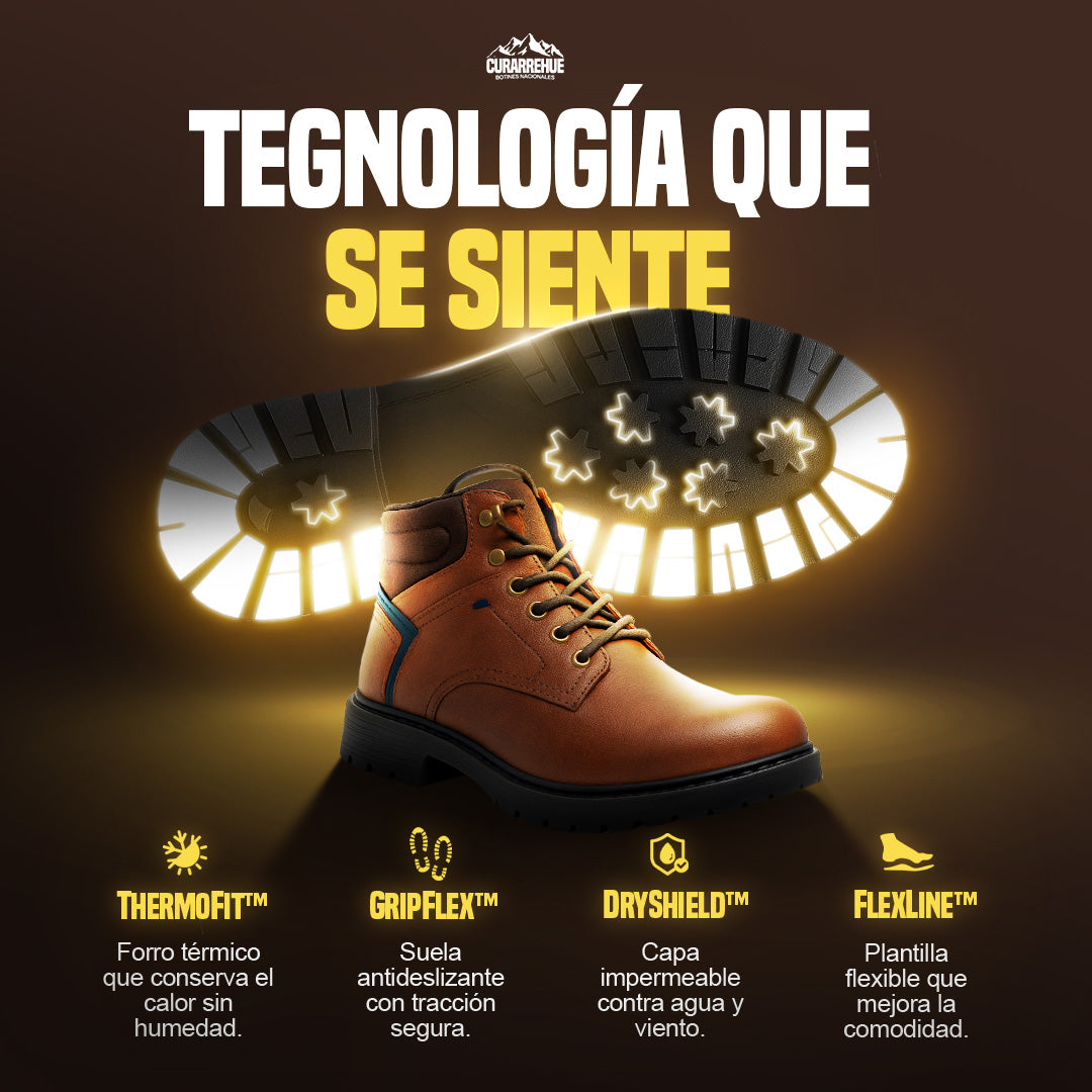 Botines Curarrehue™ – Abrigo, firmeza y estilo en un solo par